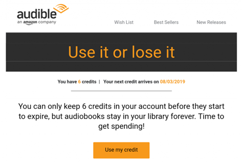 audible credits