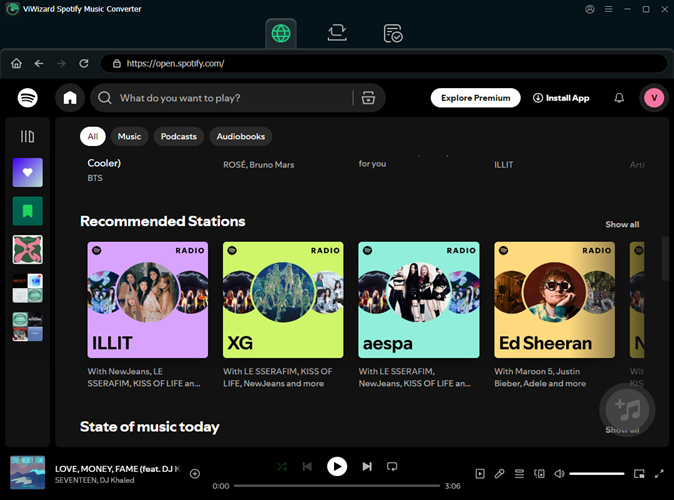 add spotify music