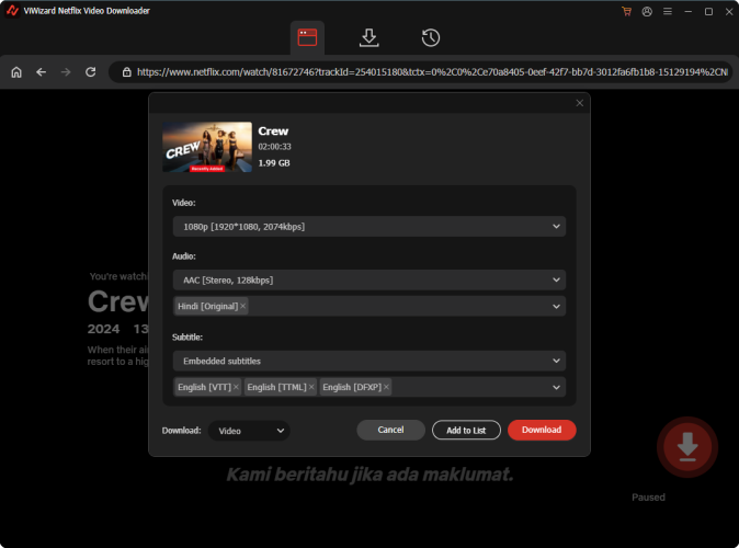 how to download netflix movies mac