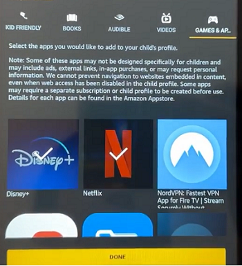 add netflix app on fire kids tablet