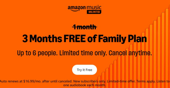 amazon music family plan