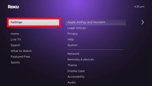 apple airplay on roku