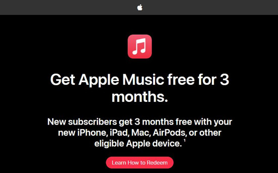 apple device apple music free