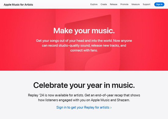 apple music for artists