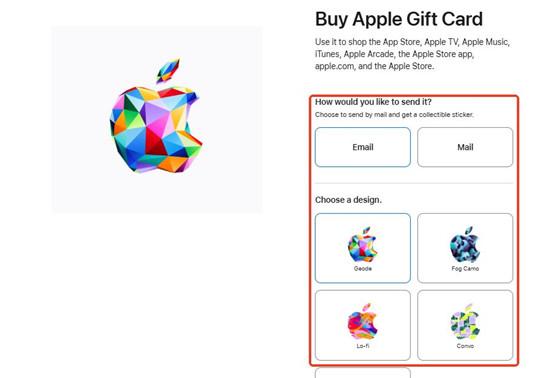 apple shop buy gift card