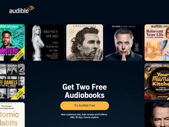 audible web free trial