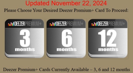 blogspot claim deezer premium code