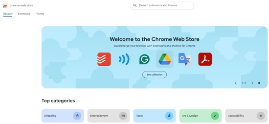 chrome web store