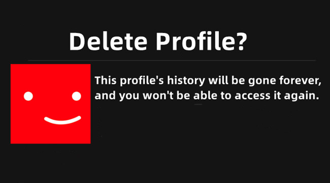 delete a netflix profile