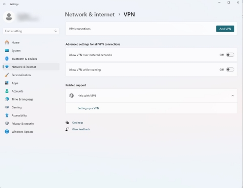 disable vpn