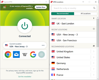 expressvpn interface