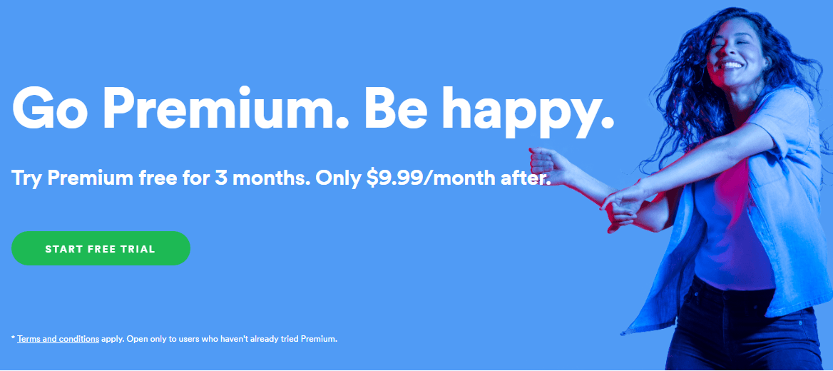 Spotify are offering three months of Premium to new and previous members -  RouteNote Blog