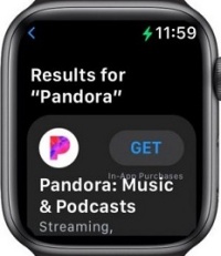 get pandora on apple watch