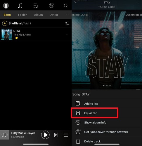 hiby music equalizer