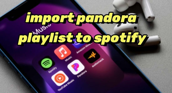 import pandora playlist to spotify