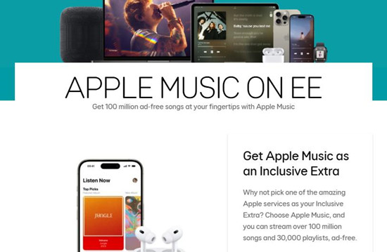 inclusive extras apple music free