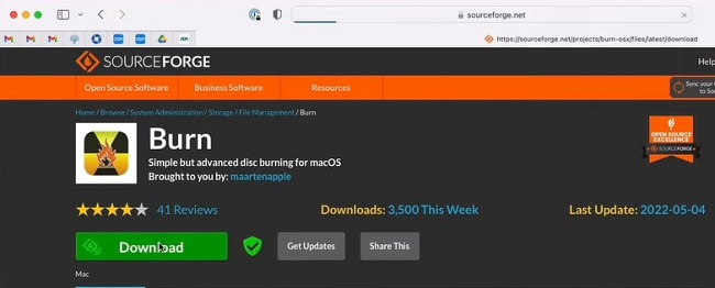 install burn software on mac