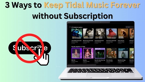 keep tidal music forever