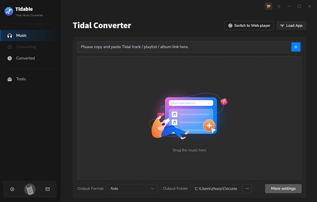 launch tidabie tidal music converter