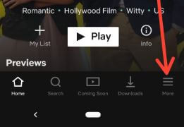 log out of netflix on android