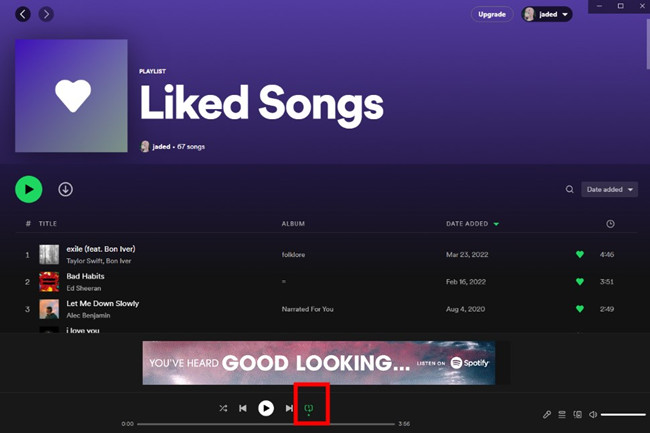 How To Loop A Song Songs On Spotify For Desktop And Mobile