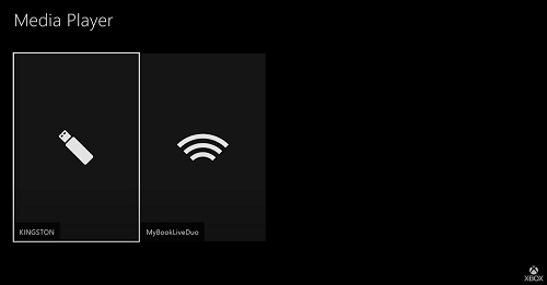 media player on xbox