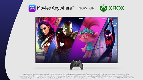 movies anywhere on xbox