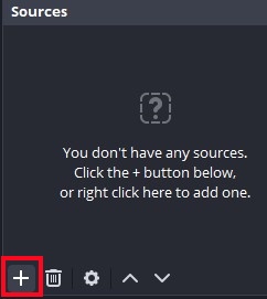 obs add source button