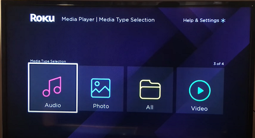 open roku media player