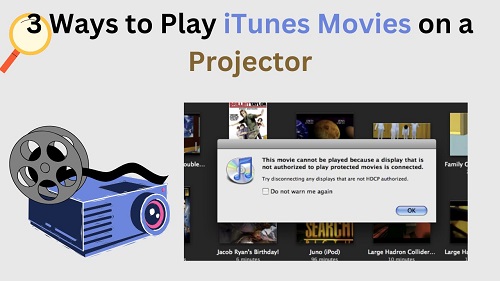 play itunes movies on projector