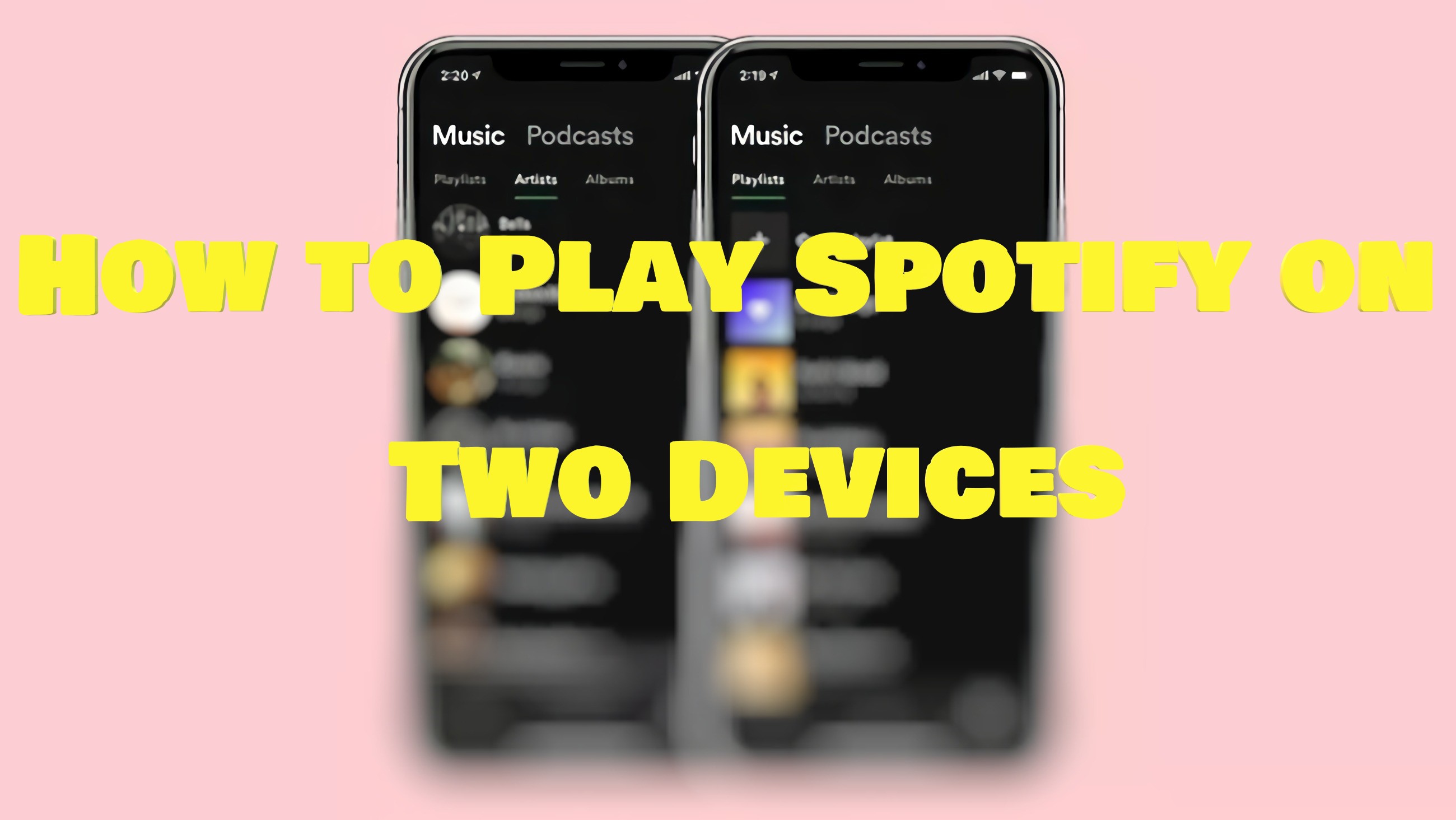 Can you use Spotify Premium on two devices?