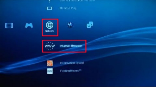 ps3 internet browser