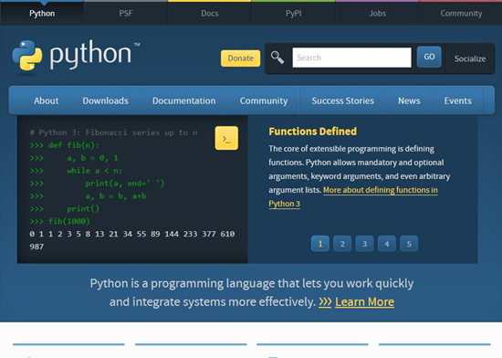 python official website