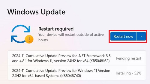 restart windows