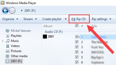 rip audible cd to mp3 via windows media player