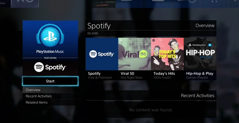 How to Play Spotify on PS4 Playing Games