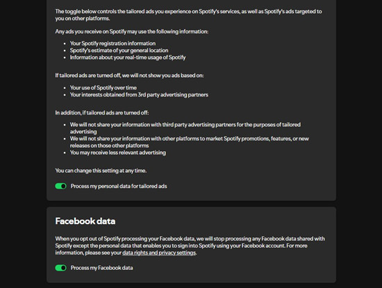 spotify account overview privacy settings controls