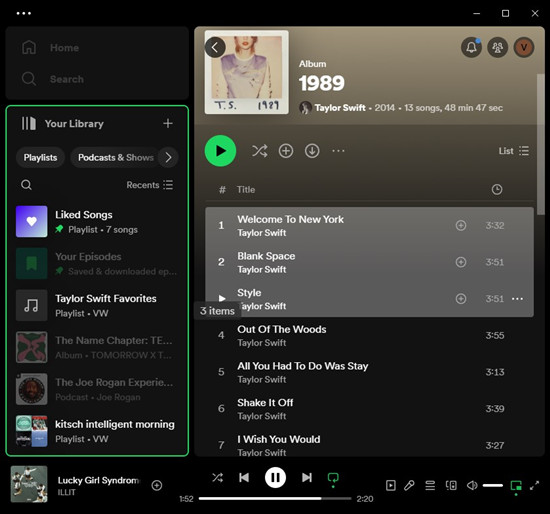spotify desktop add multiple songs to playlist