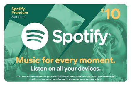 Spotify Premium Digital Gift Card, 12 Months Subscription Online
