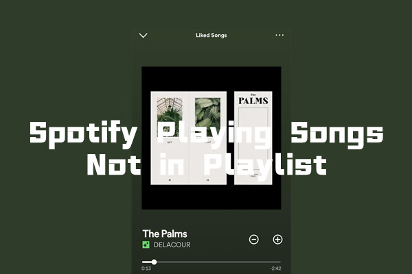 spotify play songs not in playlist