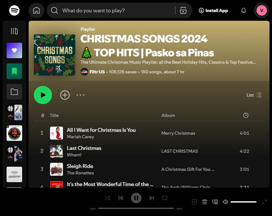 spotify playlist christmas songs top hits pasko sa pinas