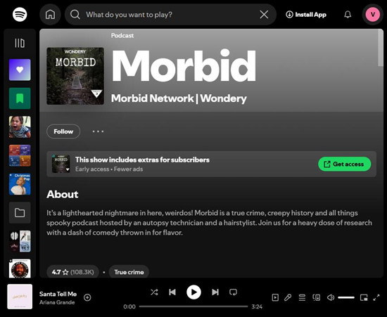 spotify podcast morbid