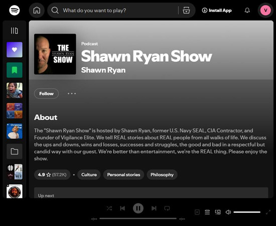 spotify podcast shwan ryan show