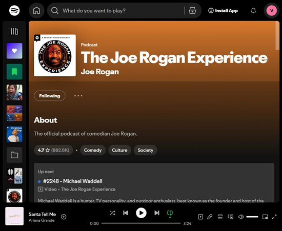 spotify podcast the joe rogan experience