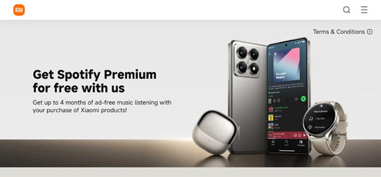 spotify premium xiaomi