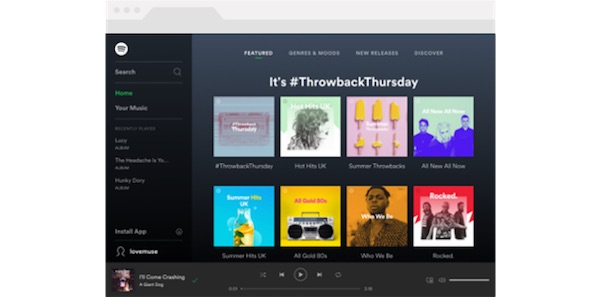 Spotify Web Now Playing