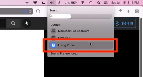 stream audible on sonos via mac airplay