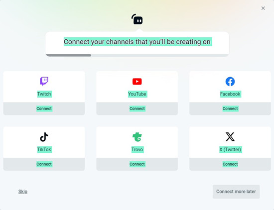 streamlabs connect channels