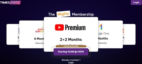 time prime youtube premium