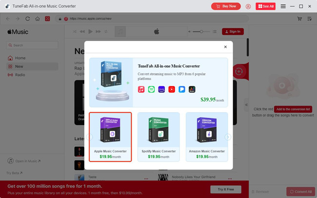 tunefab apple music converter cost